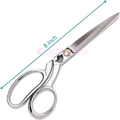 Fabric Scissors, Sewing Scissors, 8-inch Premium Tailor Scissors, Sharp Scissors