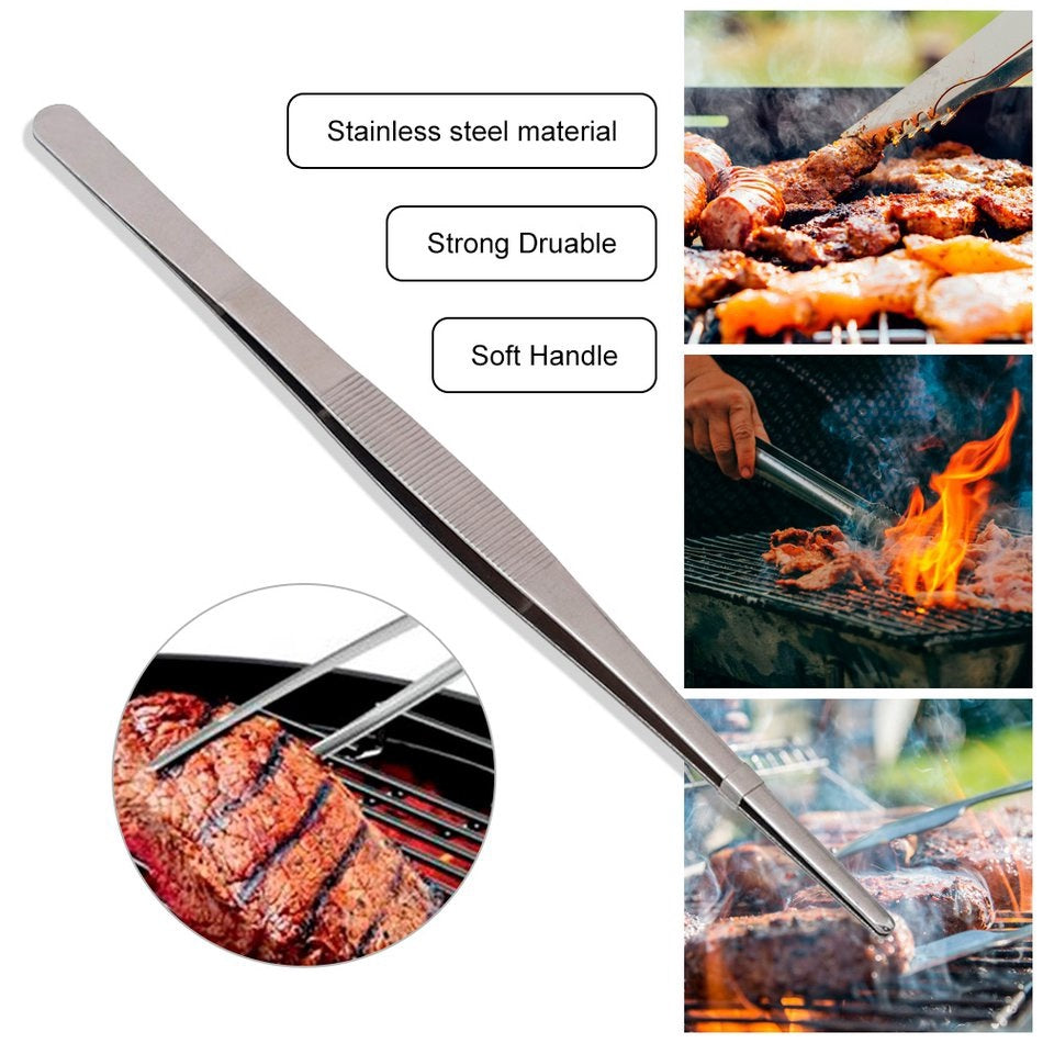 Top High-Quality Precision Kitchen, Food Tweezers for Plating Chef Tongs