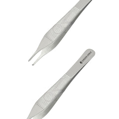 Pro Adson Tissue Forceps Toothed 12 CM 1x2 Teeth Best Stainless Steel