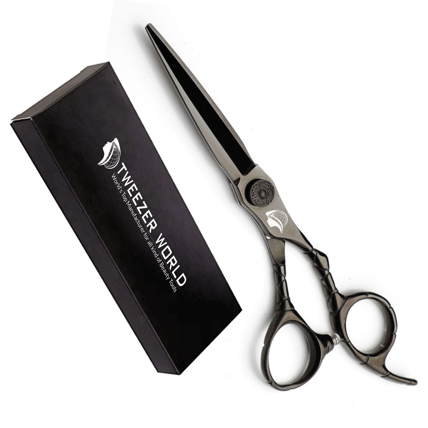 Hot Sale At Low Prices Black Stainless Steel Profession Barber Scissors