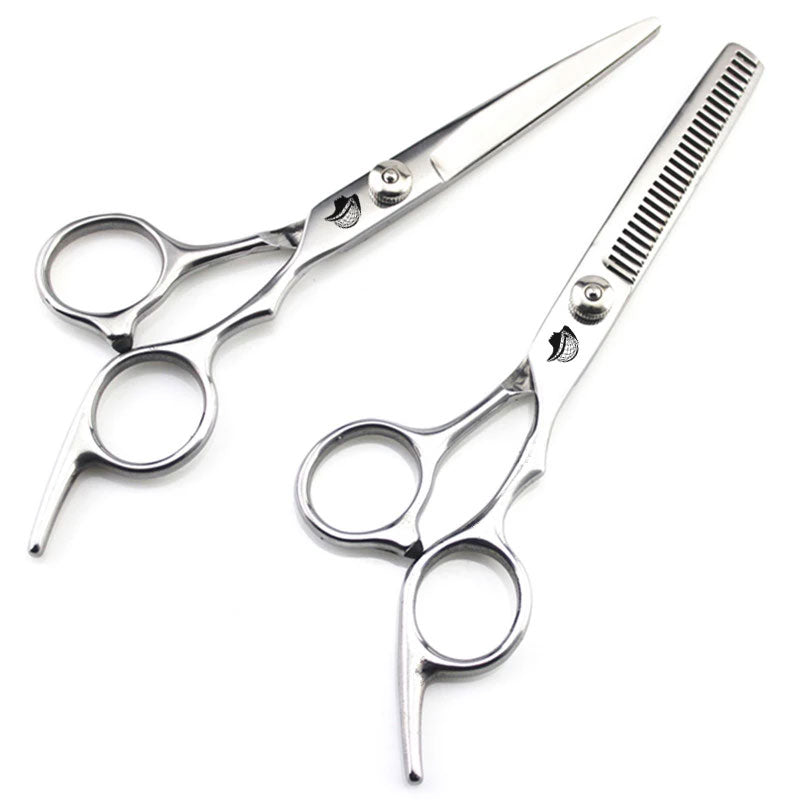 Hair Cutting Thinning Scissors Salon Hairdressing Shears Flat Teeth