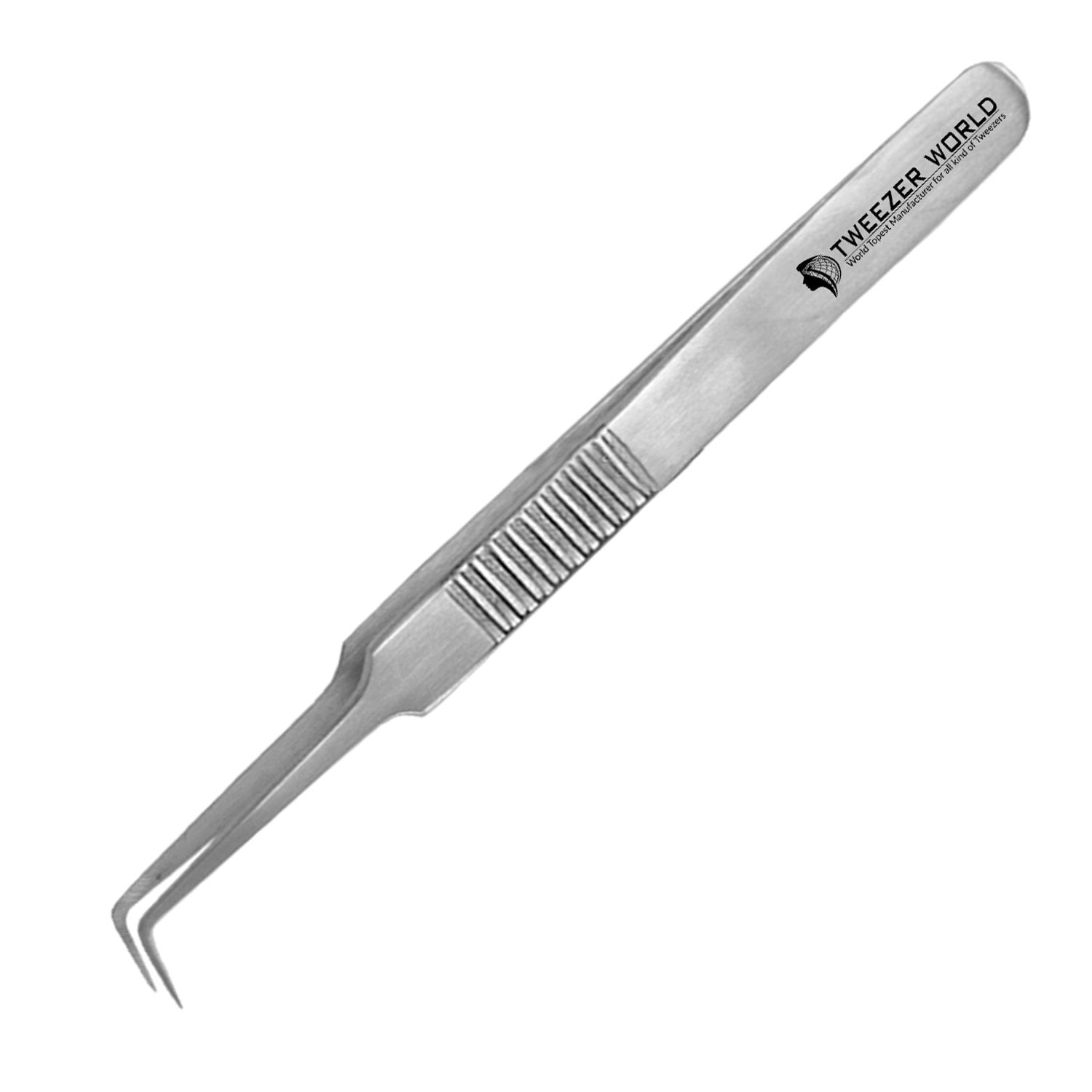 Best Quality Tweezers for Eyelash Extension 45 Degree Stainless Steel