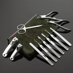 Nail Kit 11 in 1 pedicure kit Manicure Pedicure Tools kit with Travel Case