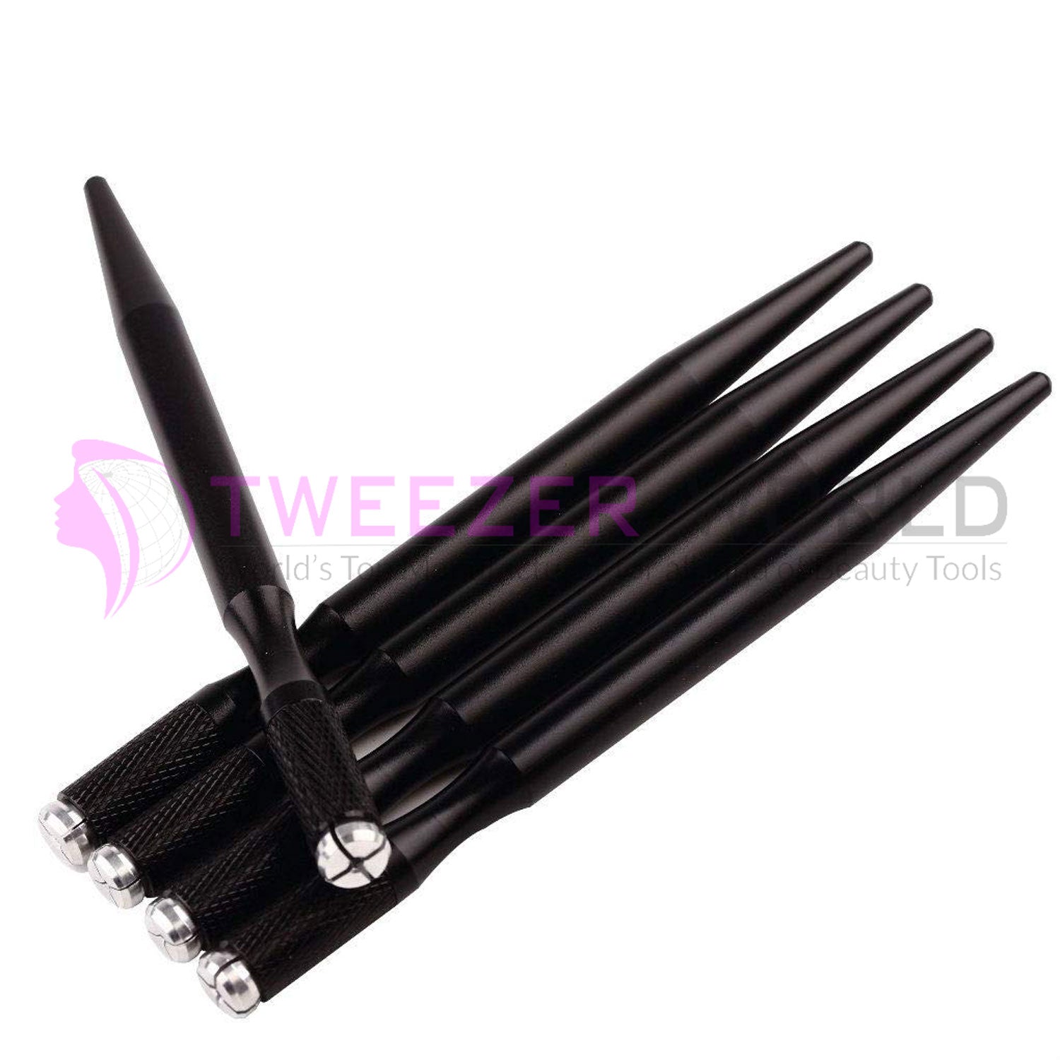 Microblading Pens 5 Piece Eyebrow Pens Aluminium Pen With Lock-Pin