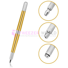 Microblading Pen with needles Permanent Makeup Pen for Eyebrow Tattoo