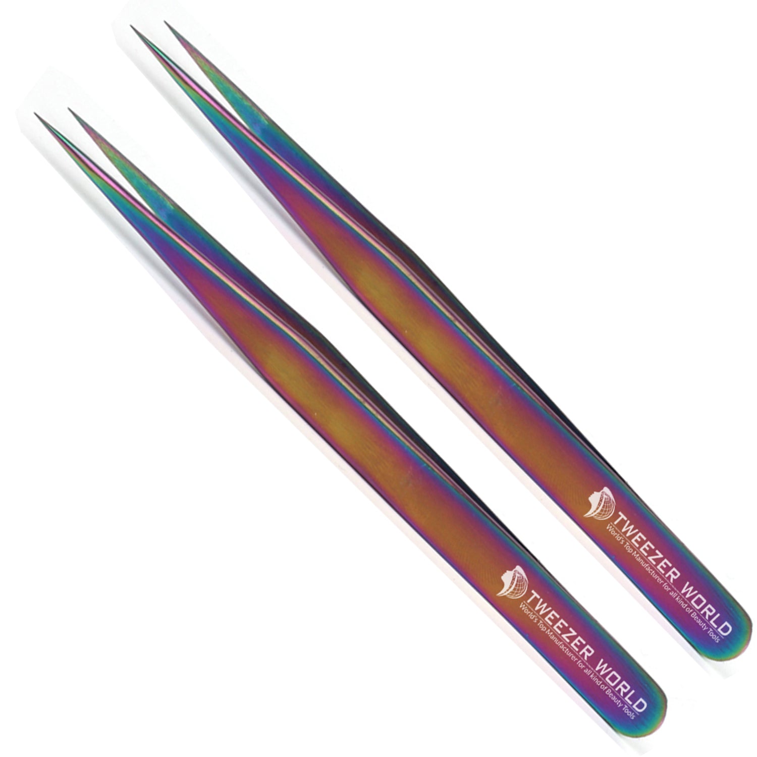 Straight Isolation Rainbow Best Tweezers For Lash Extensions