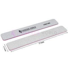 Best Nail File 12 PCS Professional Reusable Washable Double Sides