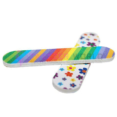 Premium Nail Shaper 1 DOZEN Colorful Girly Mini Emery Board Nail Files