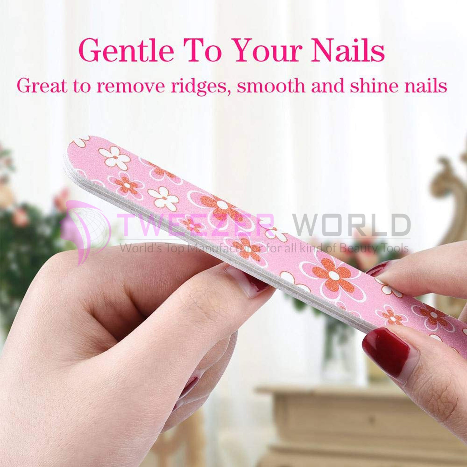 Professional Nail Shaper 10 Pcs Nail File and Buffers for Best Women Girls