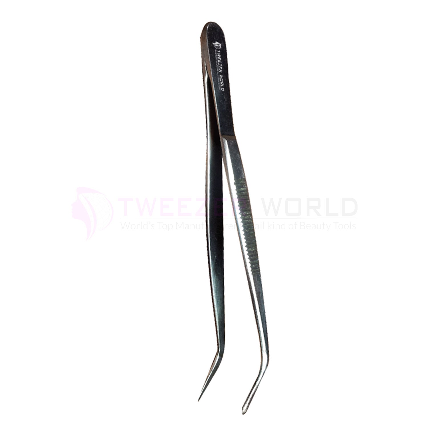 Nail Tweezer, Acrylic Pinching Tool Tweezers C-Curve Nail Pinching Tool