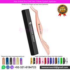 New Arrival Rose Gold False Volume Eyelash Applicator