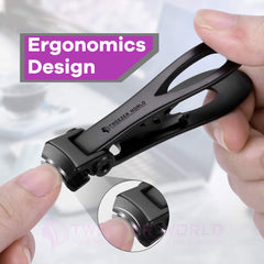 New Best Toenail Clippers Stainless Steel Manicure Care Tool Black Color