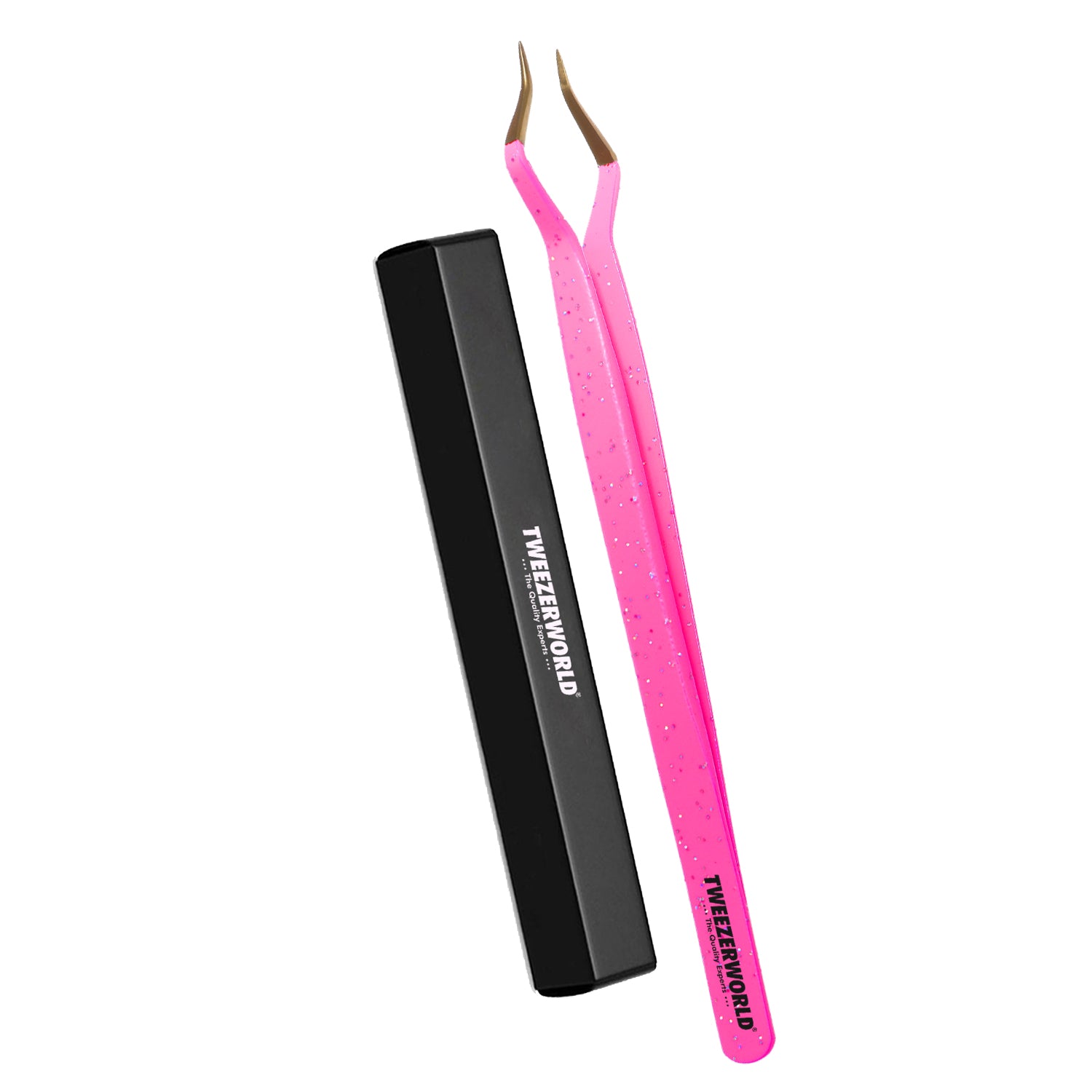 New Isolation Tweezers Hot Pink Manufacturing by TWEEZER WORLD