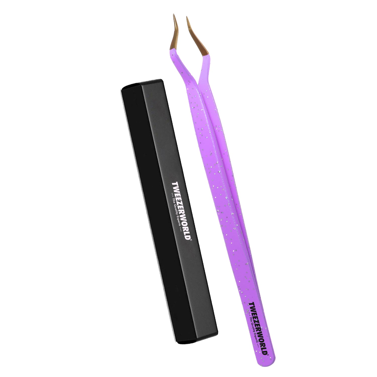 New Isolation Tweezers Purple Manufacturing by TWEEZER WORLD