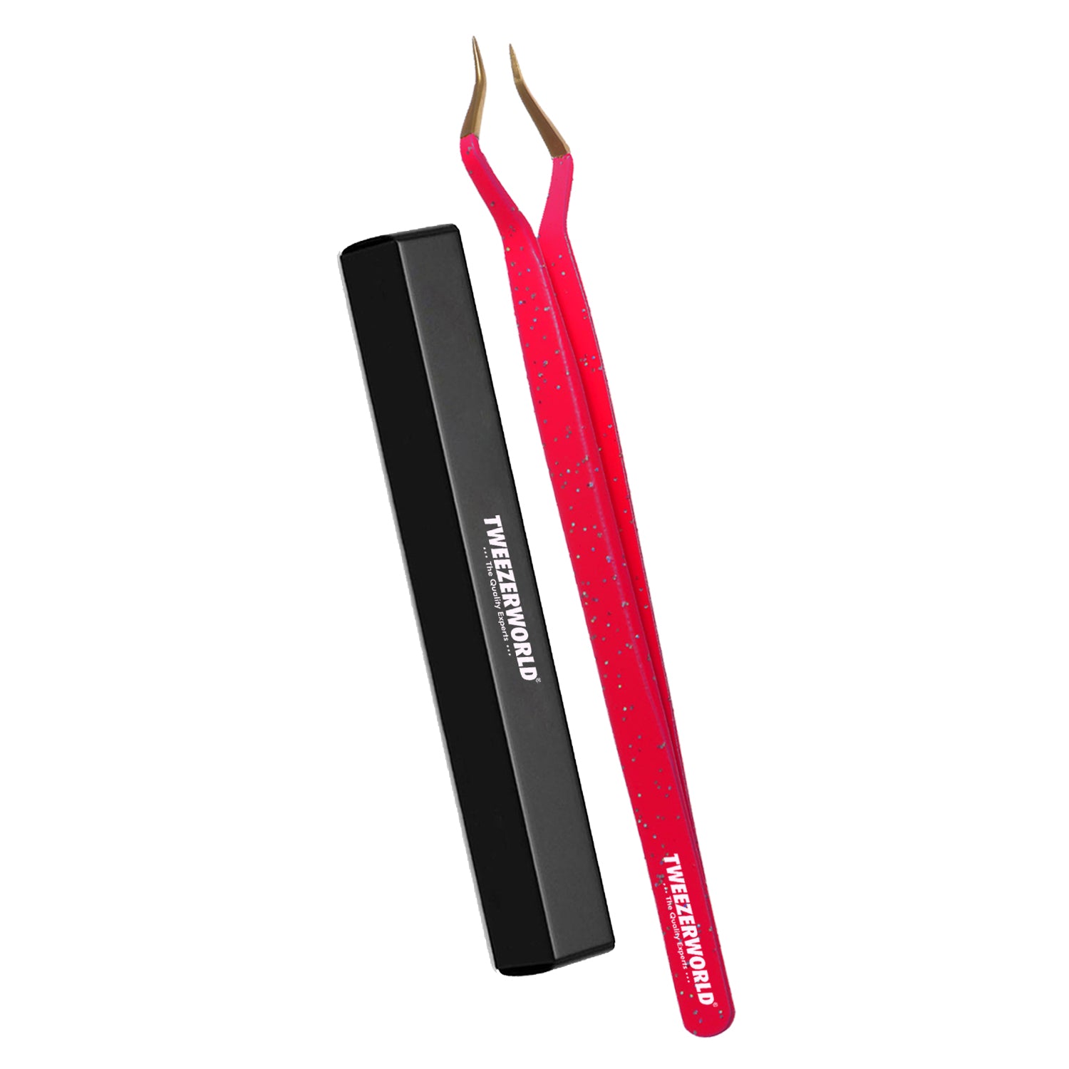 New Isolation Tweezers Red Manufacturing by TWEEZER WORLD