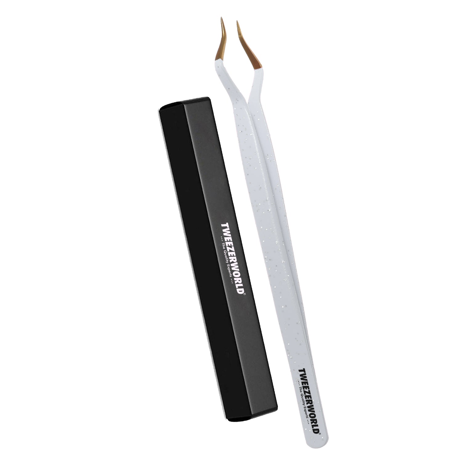 New Isolation Tweezers White Manufacturing by TWEEZER WORLD