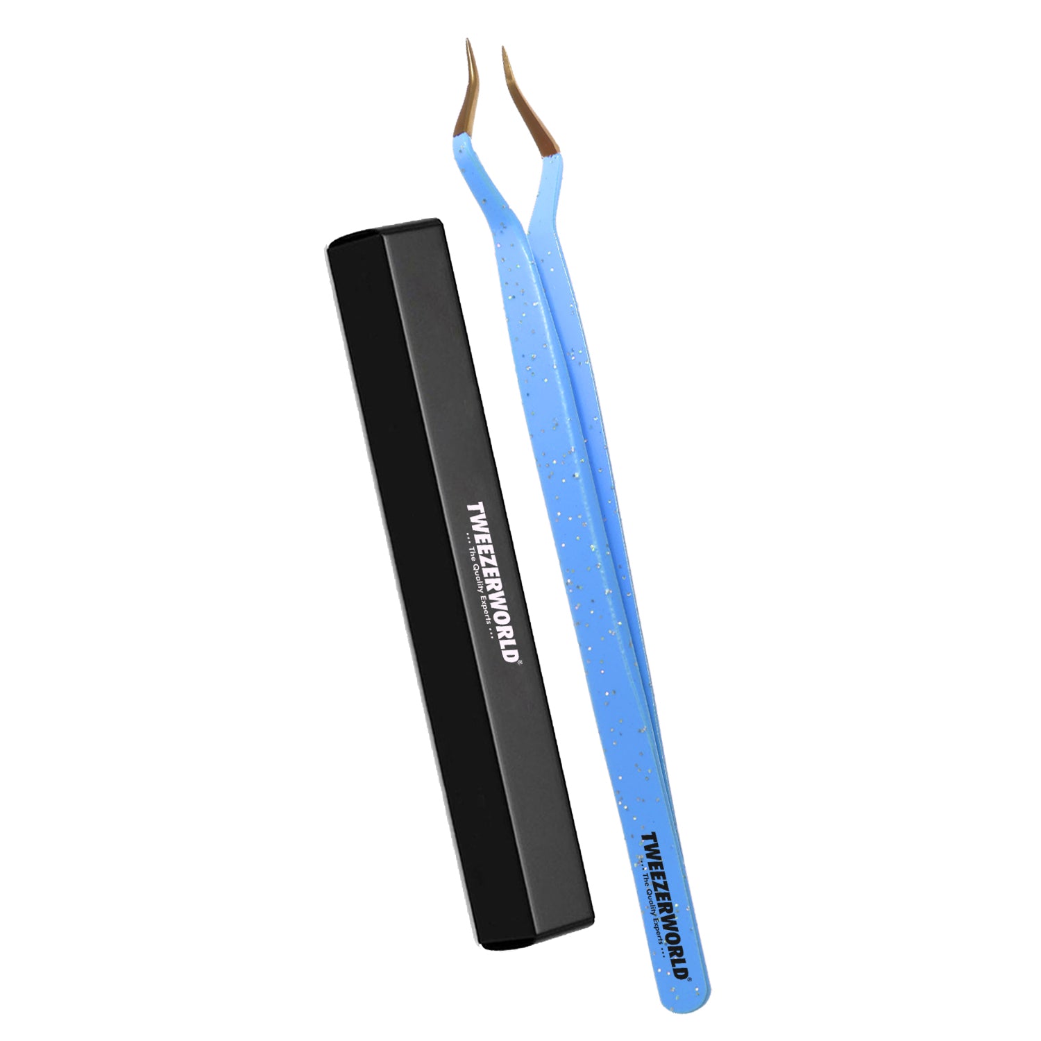 New Isolation Tweezers Blue Manufacturing by TWEEZER WORLD