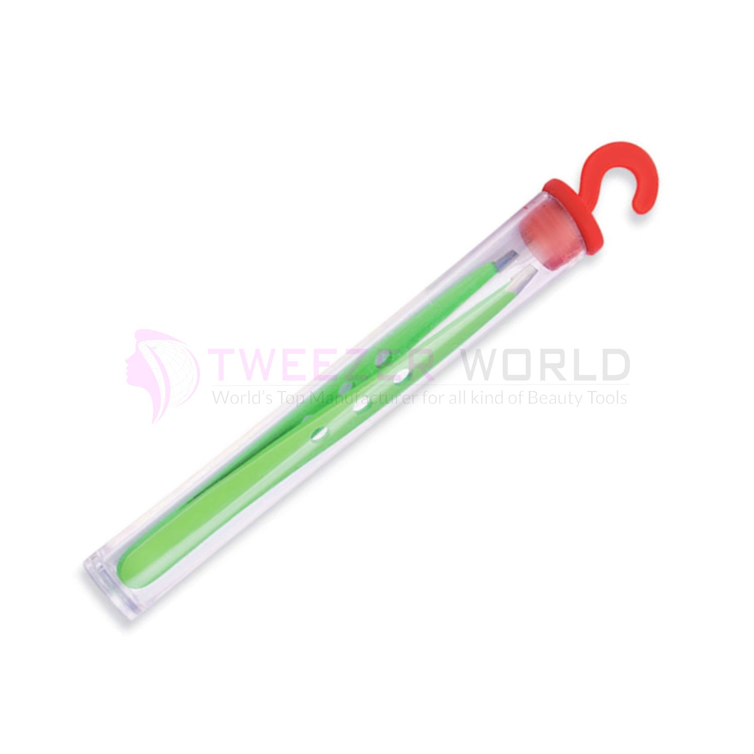 Latest Quality Plastic Tube Packing of Eyebrow Tweezers New Design