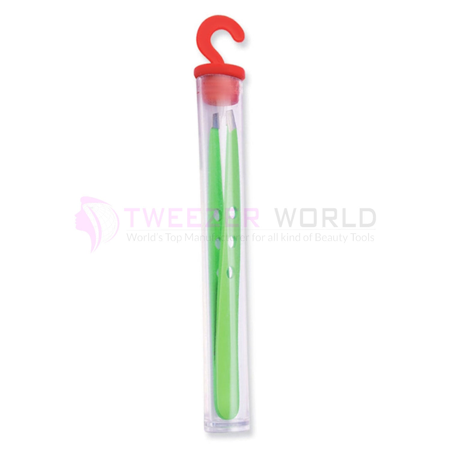 Latest Quality Plastic Tube Packing of Eyebrow Tweezers New Design