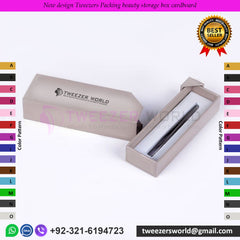 New Design Best Quality Tweezers Packing Beauty Storage Box Cardboard