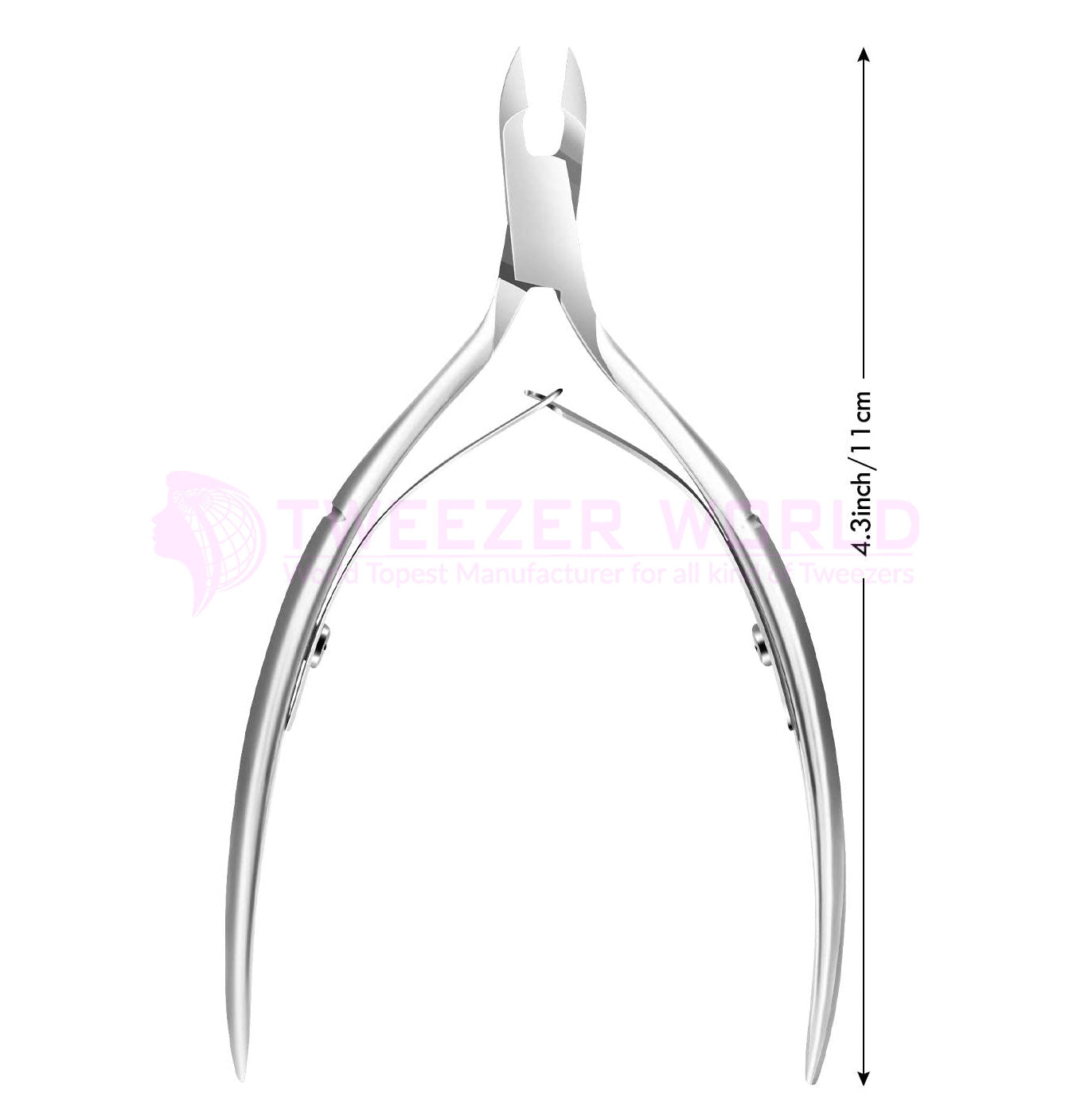 Podiatrist Toenail Clippers Nail Nipper Cuticle Cutter Stainless Steel