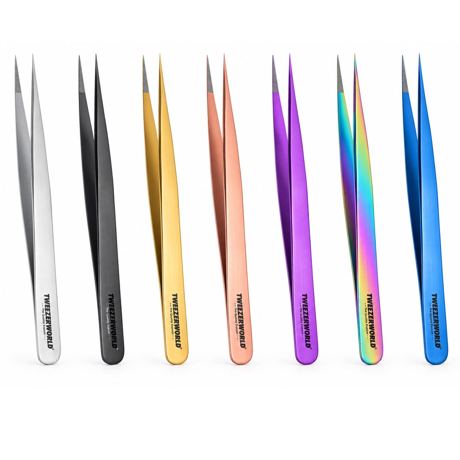 Super-Straight Needle-Tip Isolation Lash Tweezers - image 1 by TWEEZER WORLD