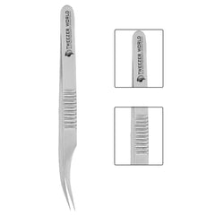 The Best Quality Serrated Handle Eyelash Extension Volume Tweezers