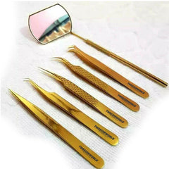 Professional Eyelash Tweezers - TWEEZER WORLD