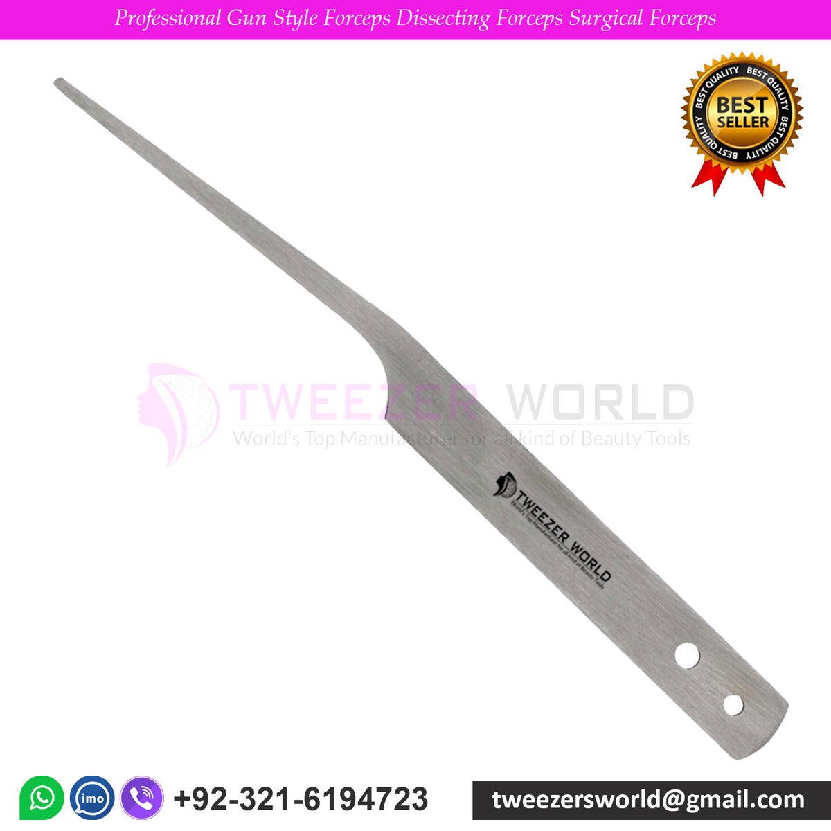 Professional Gun Style Forceps Dissecting Forceps Surgical Forceps