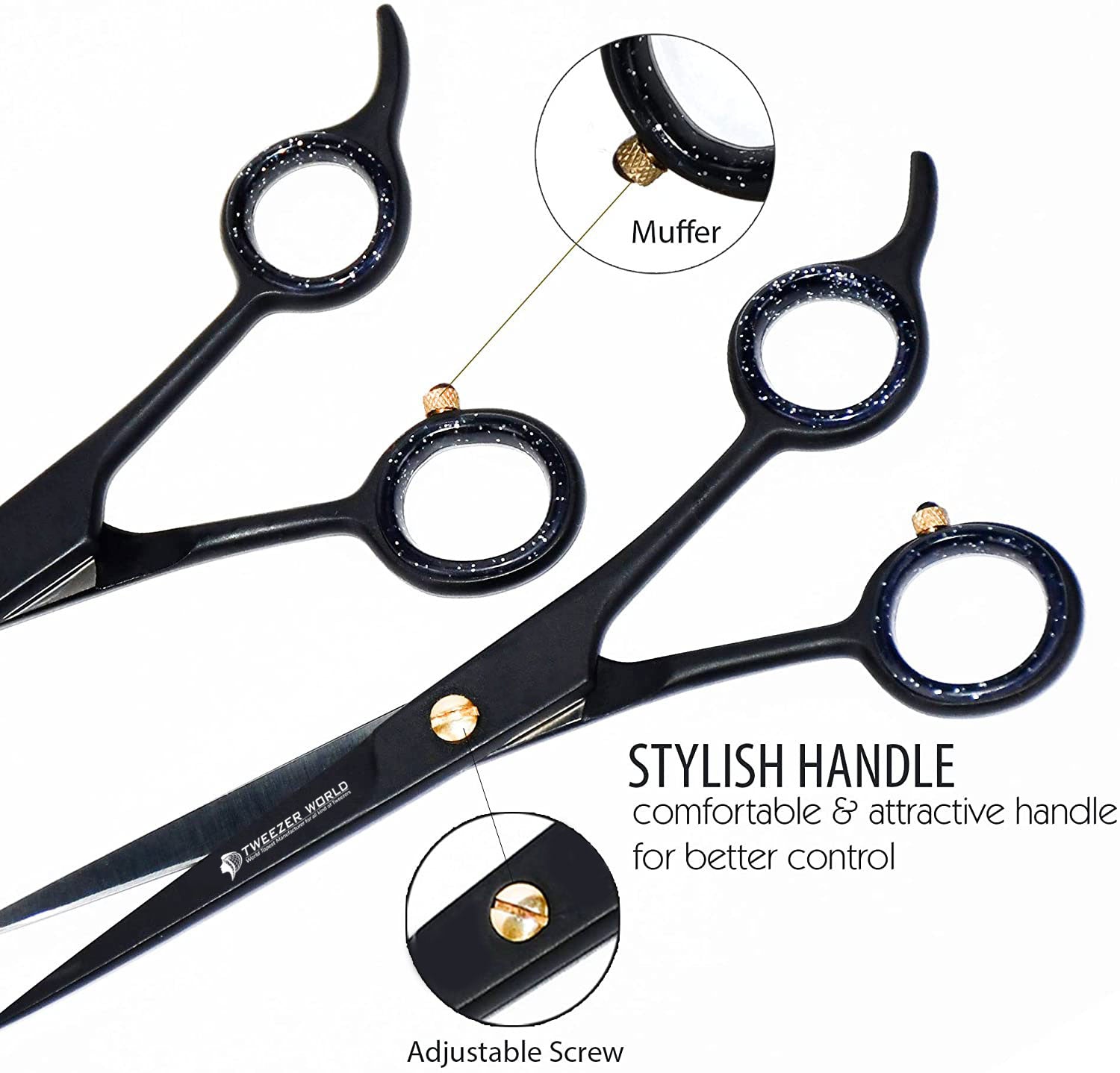 Professional Hair Stainless Steel Sharp Smooth Hair Cutting Scissors