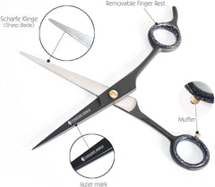 Professional Hair Stainless Steel Sharp Smooth Hair Cutting Scissors