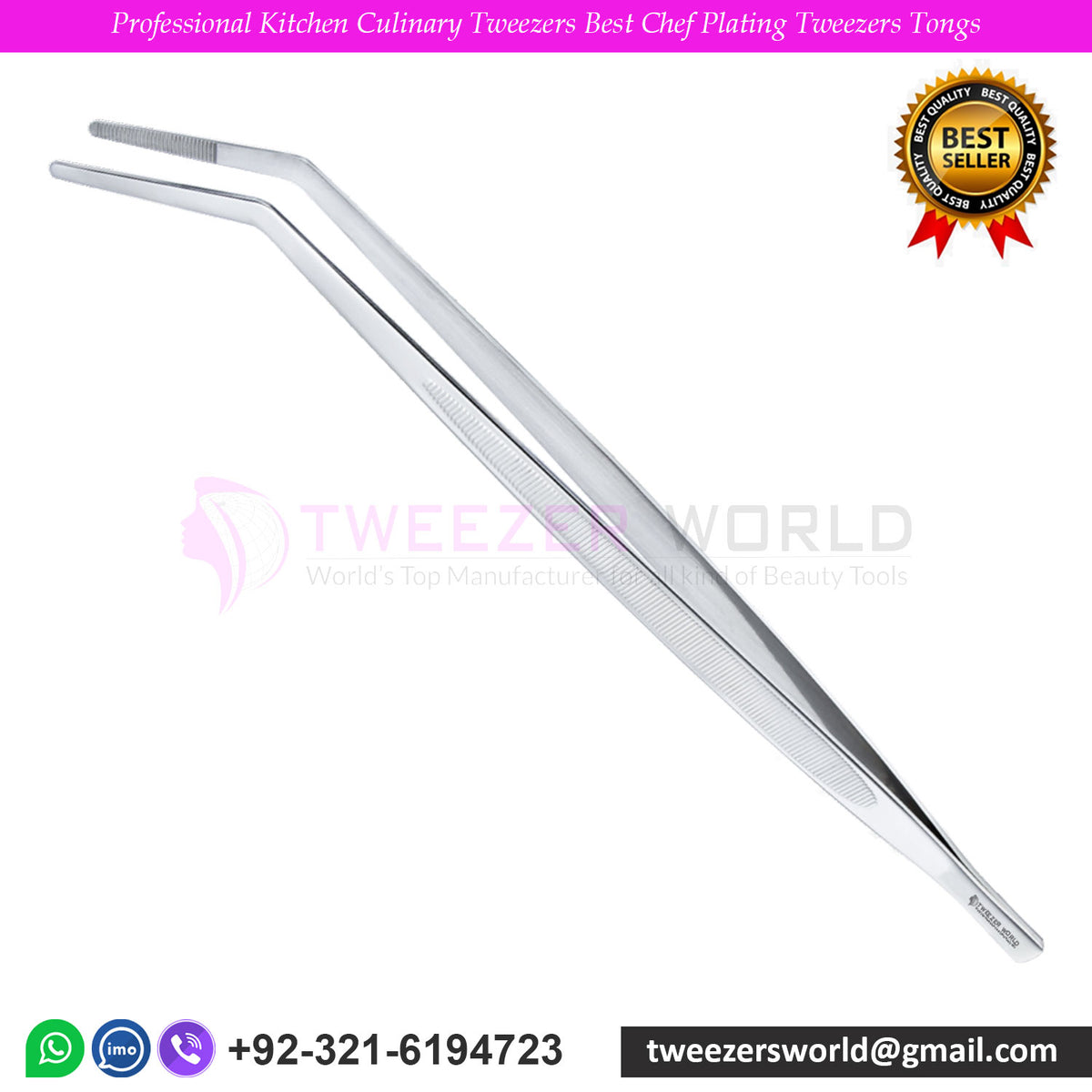 Professional Kitchen Culinary Tweezers Best Chef Plating Tweezers Tongs