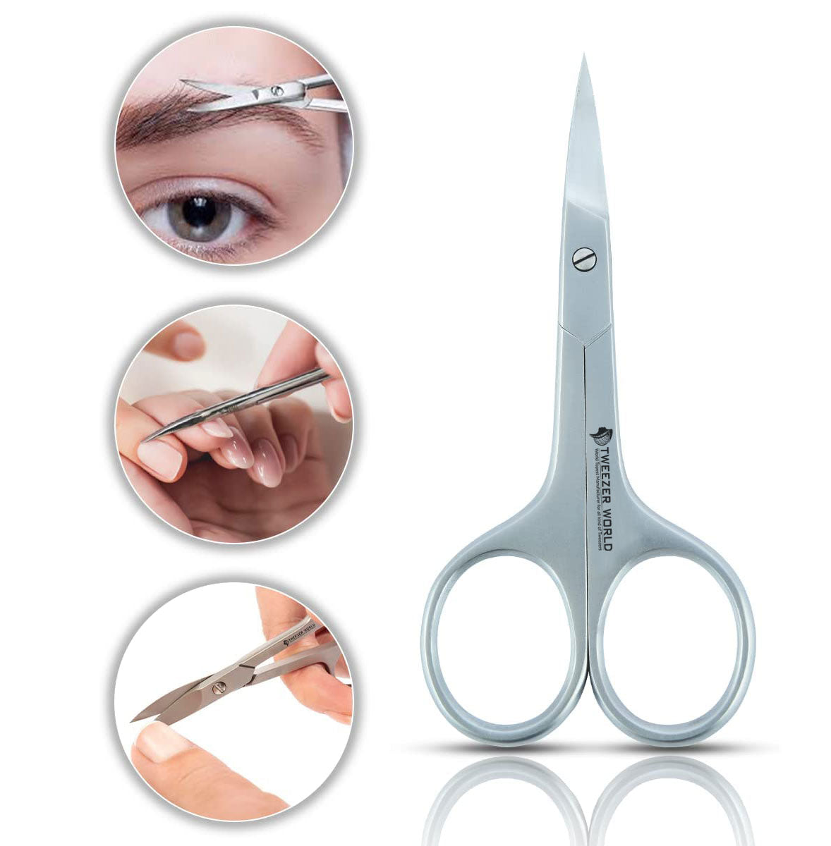 Professional Nose Trimming Scissors For Nose Hairs And Pedicure Scissors