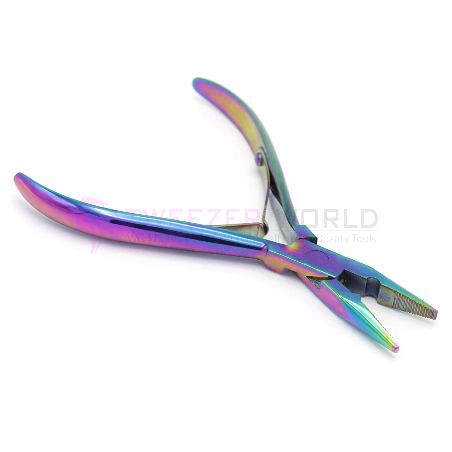 Professional Rainbow Color Best Hair Extension Pliers Stainless Steel