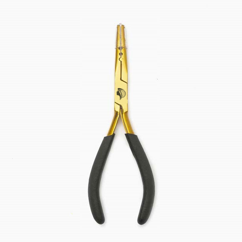 Tweezer World Best Selling Gold Plated Needle Nose Hair Extension Pliers