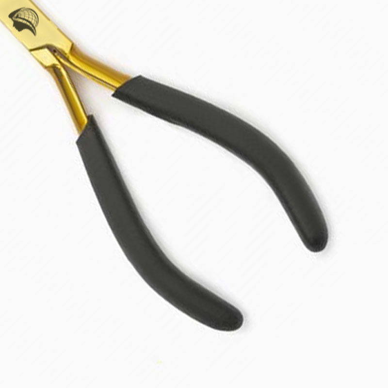 Tweezer World Best Selling Gold Plated Needle Nose Hair Extension Pliers