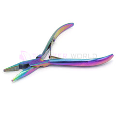 Professional Rainbow Color Best Hair Extension Pliers Stainless Steel