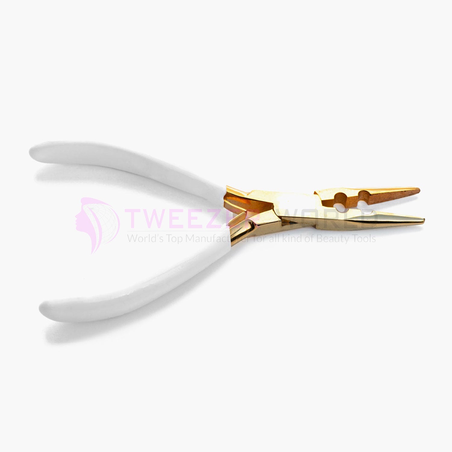 Amazon Best Selling Gold Plated Needle Nose Hair Extension Pliers