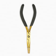 Tweezer World Best Selling Gold Plated Needle Nose Hair Extension Pliers