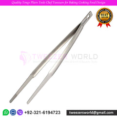 Quality Tongs Pliers Tools Chef Tweezers for Baking Cooking Food Design