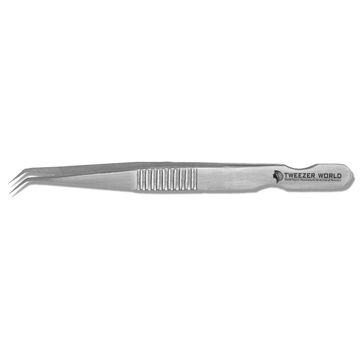 Best S-Shape Serrated Handle Volume Tweezers Eyelash Tweezers