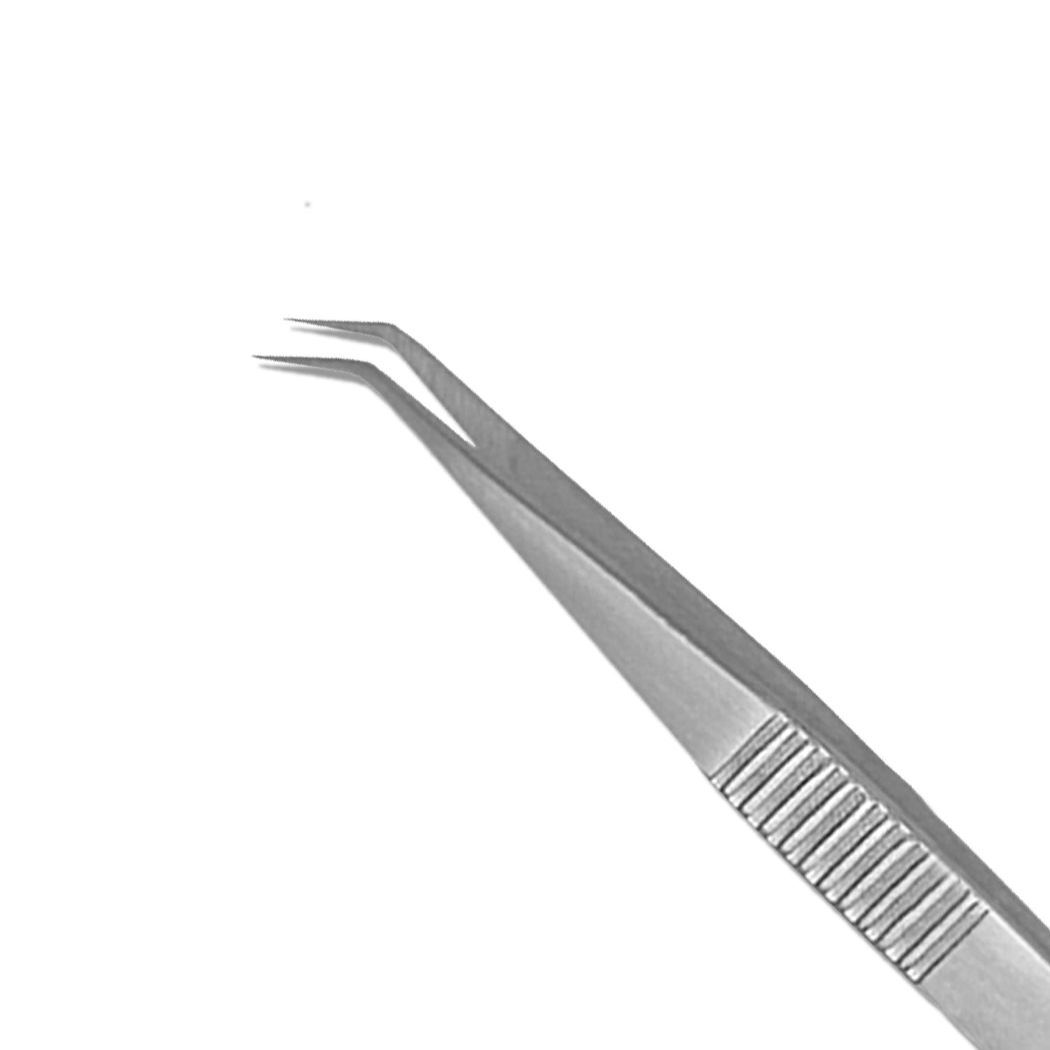 Best S-Shape Serrated Handle Volume Tweezers Eyelash Tweezers