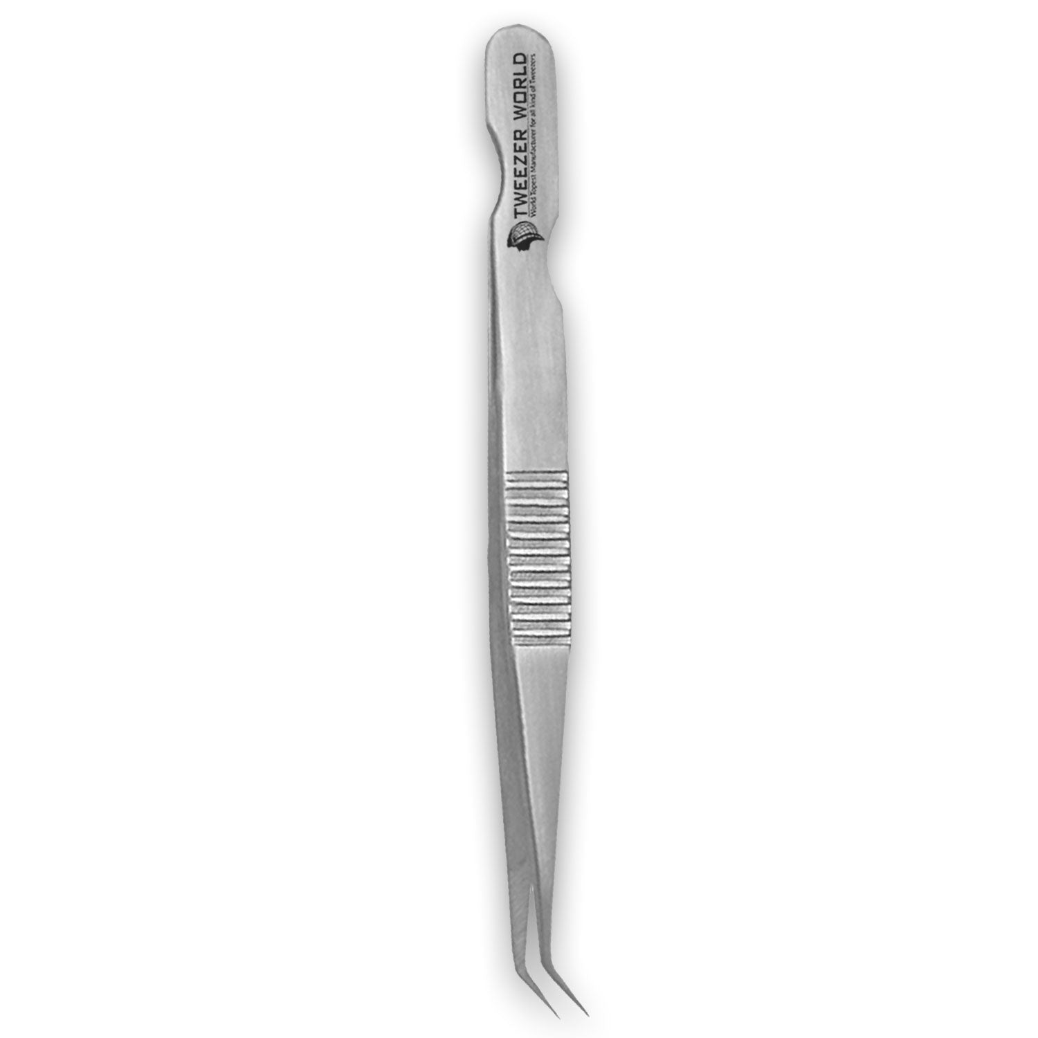 Best S-Shape Serrated Handle Volume Tweezers Eyelash Tweezers