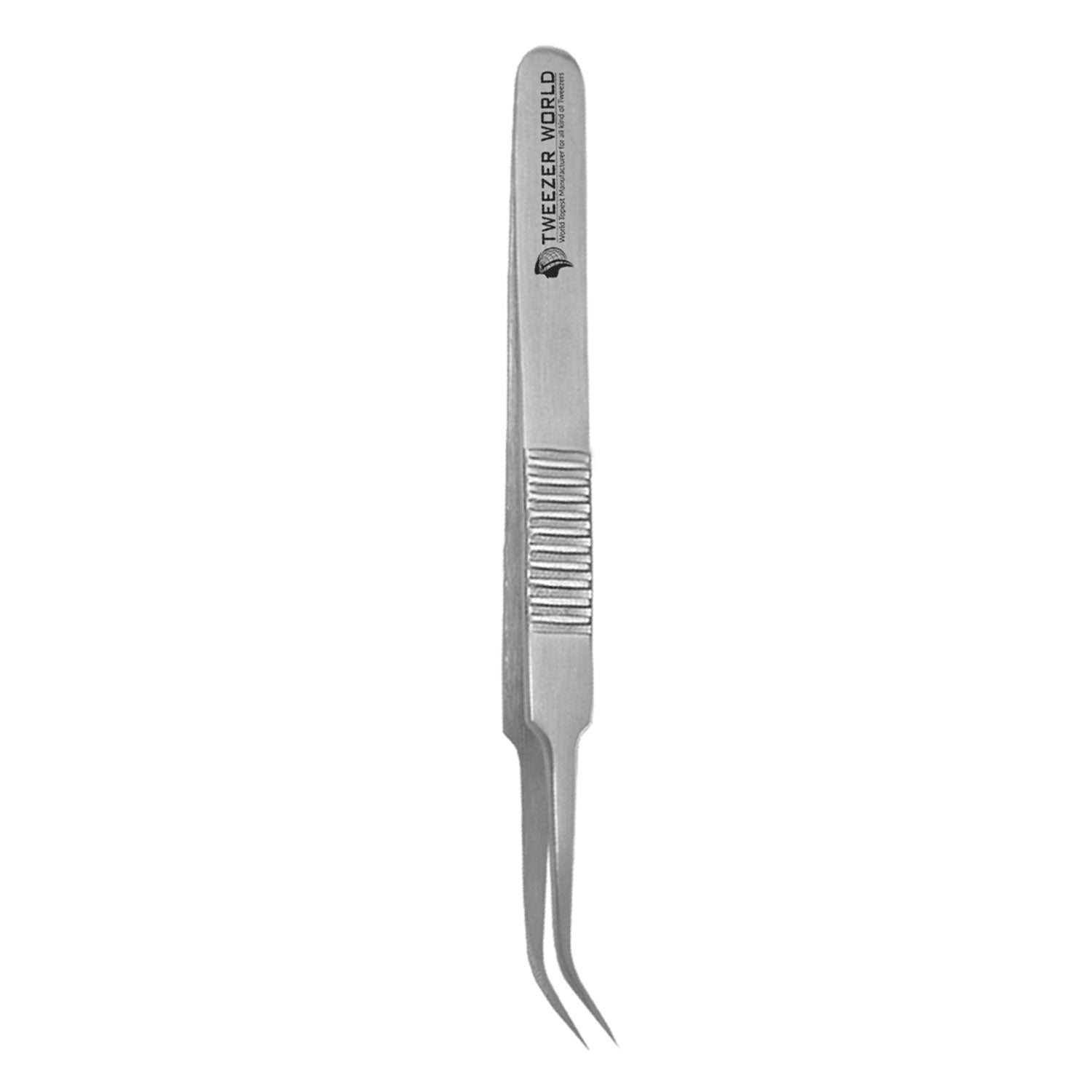 Premium Serrated Handle Volume Tweezers Eyelash Extension Tweezers