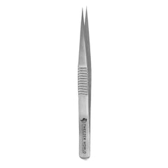 Russian Volume Serrate Tweezers Eyelash Custom Logo Cheap Tweezers