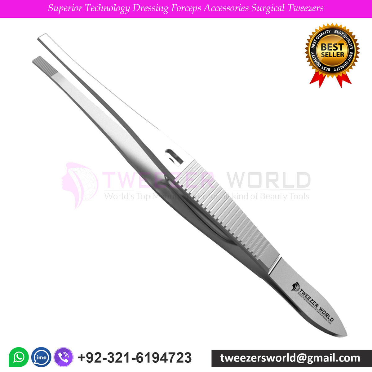 Superior Technology Dressing Forceps Accessories Surgical Tweezers