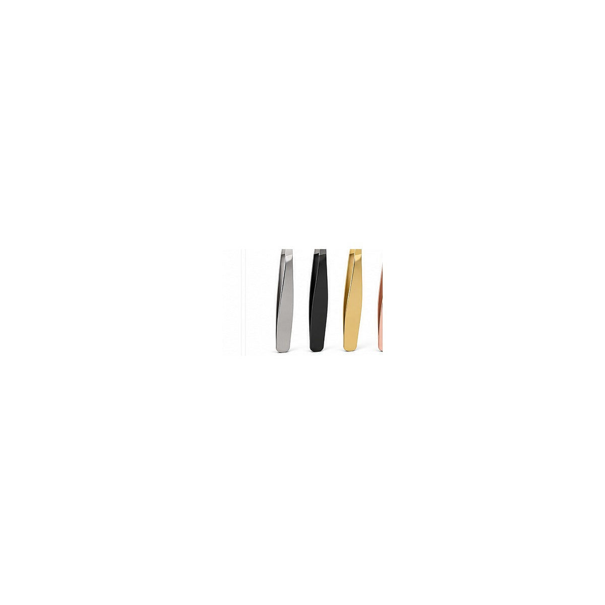TWEEZER WORLD wide slant eyebrow illustrative concept image; actual specifications subject to approved sample