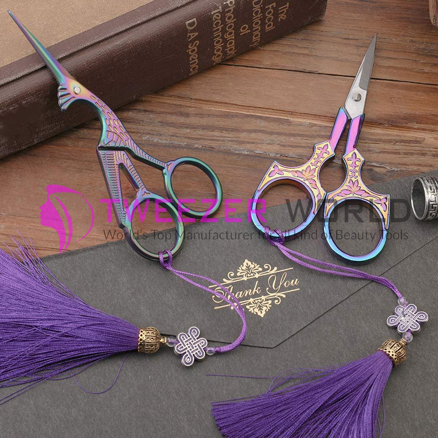 TWEEZER WORLD Embroidery Sewing Scissors