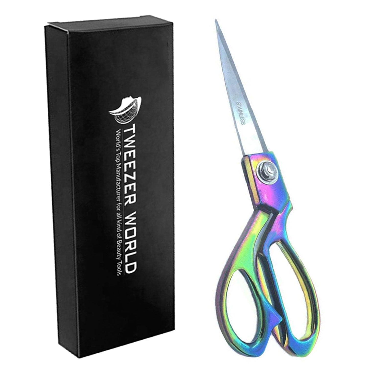 Rainbow Sewing Scissors Craft Tailor Scissors 9 Inch Professional Shears