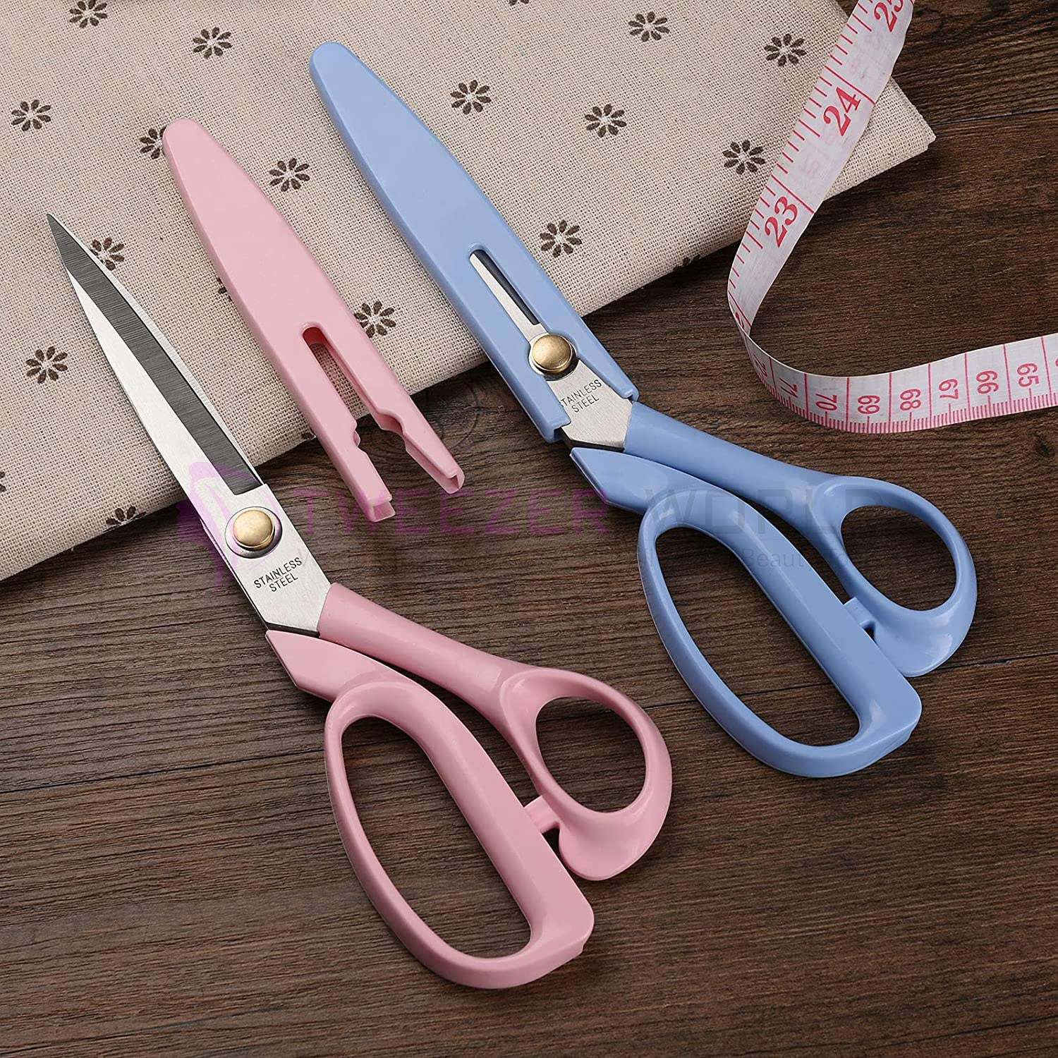 Fabric Sewing Scissors Heavy Duty Tailor Scissors, 9" Stainless Steel